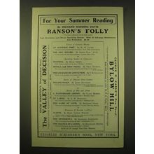 1902 Charles Scribner's Sons Ad - For your summer reading