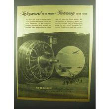 1942 Wright Aircraft Engines Ad - Gateway to the Future