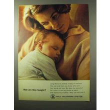 1964 Bell Telephone Ad - How Are They Tonight?