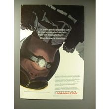 1967 Hamilton Dateline A-582 Watch Ad - Excitement