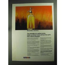 1968 Union 76 Oil Ad - Seconary Recovery