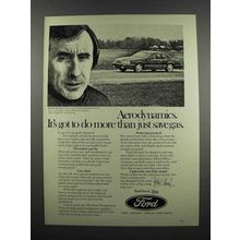 1983 Ford Motors Ad - Jackie Stewart - Aerodynamics