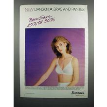 1983 Danskin Style 843 Bras Ad