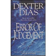 Error of Judgement, by Dexter Dias