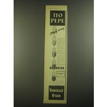 1967 Gonzalez Byass Tio Pepe Sherry Ad - Tio Pepe One of Many