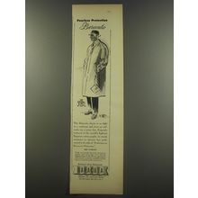 1956 Baracuta Coat Ad - Peerless Protection Baracuta