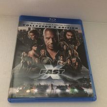 Official Collector's Edition Fast X Movie Blu-Ray Disc (No DVD No Digital)