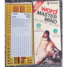 Vintage 1975 " invicta games,mastermind original " seems complete,very good