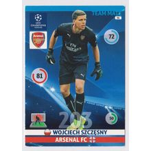 Panini Adrenalyn XL Champions League Cards 2014-15 #46 Szczesny (Arsenal FC)