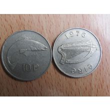 Ireland 1976 10p Coin