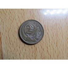 Australia 1971 2 Cents Coin