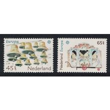 Netherlands Carillon Bells Barrel Organ Europa 2v 1981 MNH SG#1362-1363