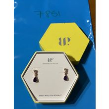 NIB Bomb Party Dangle Earring RBP4969 Alys Earrings Violet CZ Rose Gold P