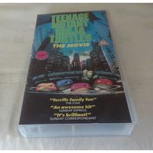Teenage Ninja Mutant Turtles - The Movie VHS Video - Rare Cover