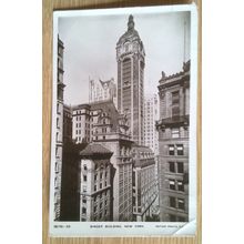 PHOTOCARD: USA - NEW YORK, SINGER BUILDING: 1914