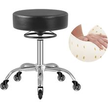 Rolling Stool with Wheels 400Lbs Weight Capacity,Heavy Duty Lash Chair Adjustabl