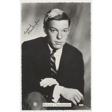 Richard Chamberlain Star Pics Postcard Photo printed signature SP 459 1960s