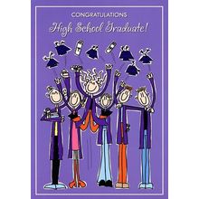 Congratulations High School Graduate - Graduation Greeting Card - 24734