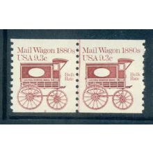 1903 9.3c Mail Wagon Fine MNH Dry Gum CNP Left 2 W0141