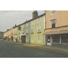 Stowmarket Record LP Store & Radio Repair Shop Suffolk Postcard