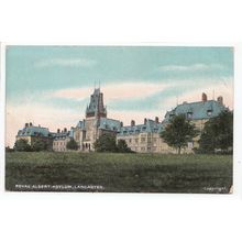 Lancaster Royal Albert Asylum Postcard 1907 Lancashire