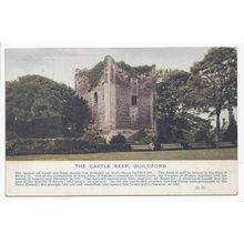 The Castle Keep Guildford Surrey 1921 Postcard Celesque Series