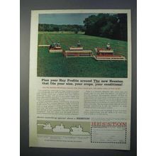 1966 Hesston Windrower Ad - PT-10, 110, 280 and 500
