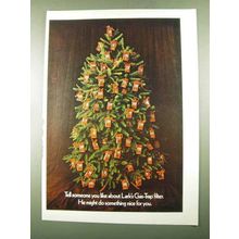 1969 Lark Cigarettes Ad - Tell Someone You Like About - Christmas