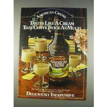 1982 Heublein American Crme Ad - Tastes Like