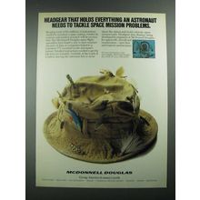 1988 McDonnell Douglas Headgear data displays Ad - An Astronaut