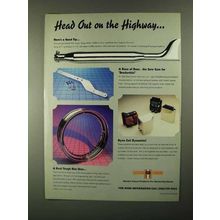 1992 Custom Chrome Motorcycle Parts Ad - Head Out