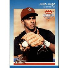 2002 Fleer Platinum Baseball Julio Lugo #41