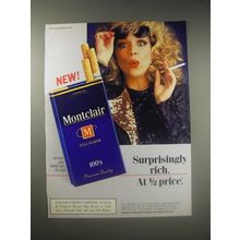 1990 Montclair Cigarettes Ad - Suprisingly rich. At 1/2 price