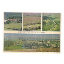 HEARTBEAT COUNTRY, YORKSHIRE multiview used postcard by Judges 1999 postmark =
