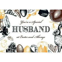 You're A Special Husband At Easter And Always - Easter Greeting Card - 23162