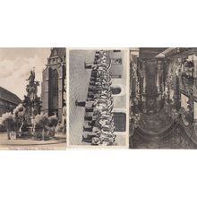 Breslau Kirche Zum Namen Jesu Statue Procession 3x German Postcard s