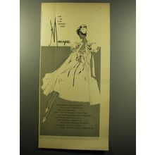 1959 Munsingwear Evening Clouds Gown Ad - I'm in the mood for Munsingwear