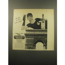 1959 Calvet Wines Advertisement - It's chic to say.. Cal-Vay