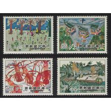 Taiwan Children's Drawings 4v 1981 MNH SG#1350-1353