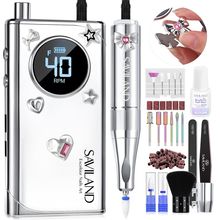 SAVILAND Electric Nail Drill Professional: 2024 Pro Future Tech 40000RPM Nail Dr