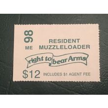 ICOLLECTZONE US Maine 1998 Muzzleloader Resident Stamp VF NH