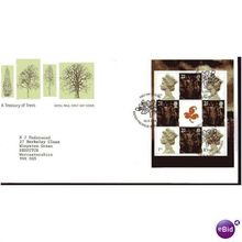 2000 'A TREASURY OF TREES' F.D.C (BUREAU F.D.I CANCELLED) (EBID562)