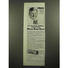 1931 Hires Root Beer Soda Ad - For Growing Children