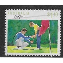 AUS 1989 $1.10 'SPORTS - GOLF' FINE USED (EBID67-341)