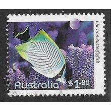 AUS 2010 $1.80 'FISHES OF THE REEF' FINE USED (EBID68-516)