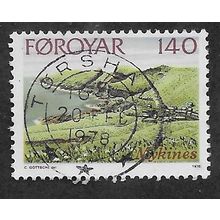 FAR 1978 140o 'MYKINES ISLAND' FINE USED (EBID74-936)