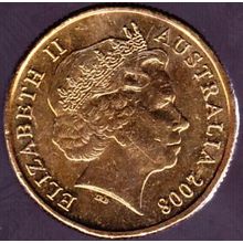 2008 Australia 1 Dollar coin
