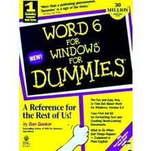 Word 6 For Windows For Dummies