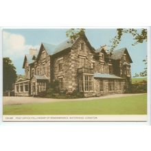 Post Office Fellowship of Remembrance Waterhead Coniston Cumbria Postcard CN66F