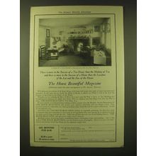 1918 The House Beautiful Magazine Ad - There is more in the success